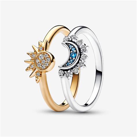 prada sun and moon ring